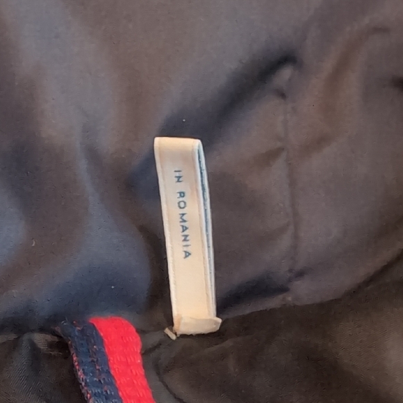 Moncler Navy Down Jacket - Picture 7 of 14